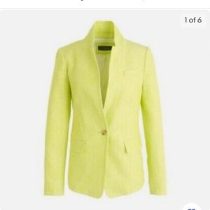 J.Crew Regent Linen Blazer
